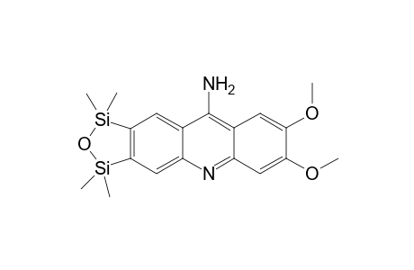 2,3-Oxadisilole-6,7-dimethoxy-9-aminoacridine