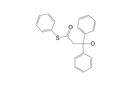 S-PHENYL-3,3-DIPHENYL-3-HYDROXYTHIOLPROPIONAT