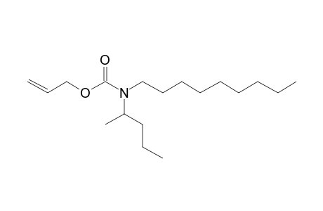 Carbonic acid, monoamide, N-(2-pentyl)-N-nonyl-, allyl ester