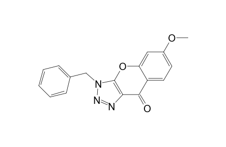 3-Benzyl-6-methoxy-chromeno[2,3-d]triazol-9-one