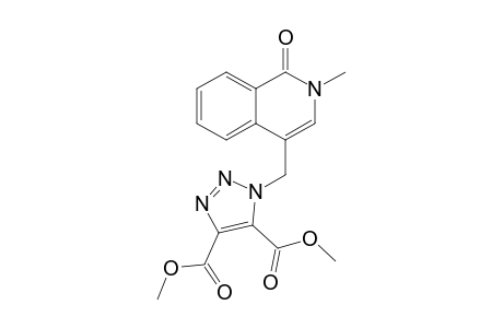 Dimethyl 1-[(1-oxo-N-methyl-1,2-dihydrobenzo[c]pyridin-4-yl)methyl]-1,2,3-triazole-4,5-dicarboxylate