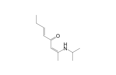 (2Z,5E)-2-(N-Isopropylamino)octa-2,5-dien-4-one