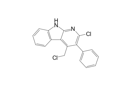 2-Chloro-4-(chloromethyl)-3-phenyl-9H-pyrido[2,3-b]indole