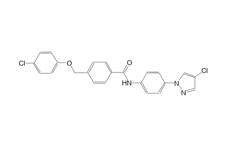 benzamide, 4-[(4-chlorophenoxy)methyl]-N-[4-(4-chloro-1H-pyrazol-1-yl)phenyl]-