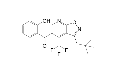 3-Neopentyl-5-salicyloyl-4-(trifluoromethyl)isoxazolo[5,4-b]pyridine