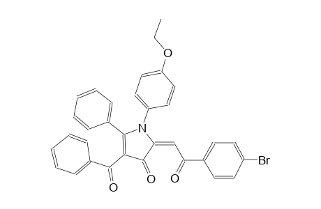 3H-pyrrol-3-one, 4-benzoyl-2-[2-(4-bromophenyl)-2-oxoethylidene]-1-(4-ethoxyphenyl)-1,2-dihydro-5-phenyl-, (2E)-