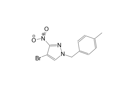 4-bromo-1-(4-methylbenzyl)-3-nitro-1H-pyrazole