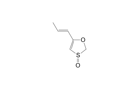 5-[(E)-prop-1-enyl]-1,3-oxathiole 3-oxide