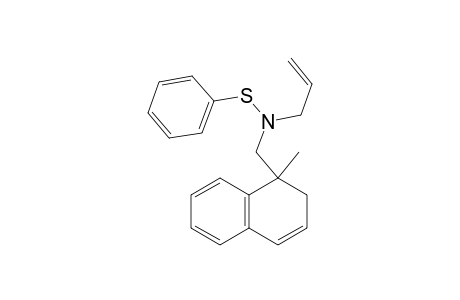 N-Allyl-N-(benzenesulfenyl)-(1,2-dihydro-1-methylnaphth-1-yl)methylamine