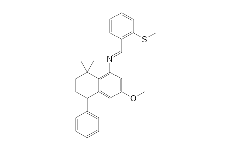 (2-THIOMETHYL-BENZYLIDENE)-(3-ETHOXY-8,8-DIMETHYL-5-PHENYL-5,6,7,8-TETRAHYDRO-NAPTHALEN-1-YL)-AMINE