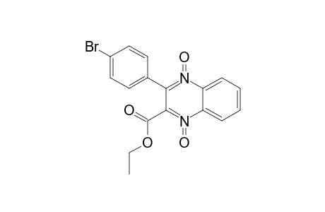 2-(CARBOETHOXY)-3-(4'-BROMO)-PHENYLQUINOXALINE-1,4-DIOXIDE