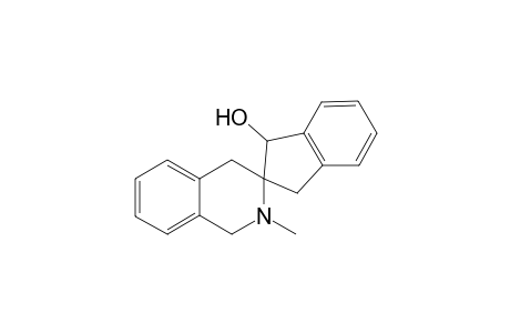 Spiro[1-hydroxyindan-2,3'-(N-methyl-1',2',3',4'-tetrahydroisoquinoline)]