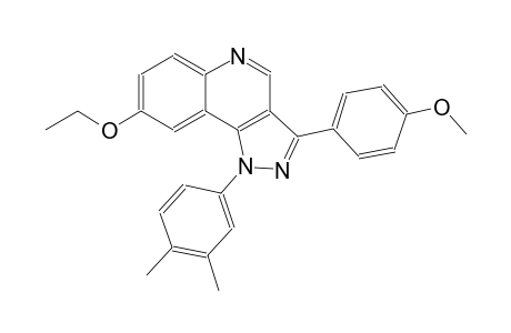 1-(3,4-dimethylphenyl)-8-ethoxy-3-(4-methoxyphenyl)-1H-pyrazolo[4,3-c]quinoline