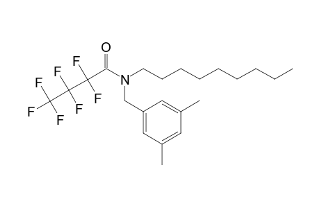 Heptafluorobutyramide, N-(3,5-dimethylbenzyl)-N-nonyl-