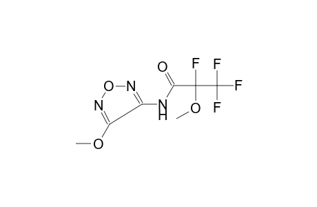 2,3,3,3-Tetrafluoro-2-methoxy-N-(4-methoxy-furazan-3-yl)-propionamide