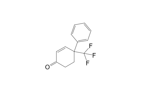 1-(Trifluoromethyl)-1-phenyl-cyclohex-2-en-4-one