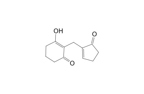 2-Cyclohexen-1-one, 3-hydroxy-2-[(5-oxo-1-cyclopenten-1-yl)methyl]-