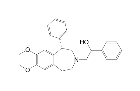 (-)-1R,11R; 1R,11S-3-(Beta-Hydroxyphenethyl)-7,8-dimethoxy-1-phenyl-2,3,4,5-tetrahydro-1H-3-benzazepine