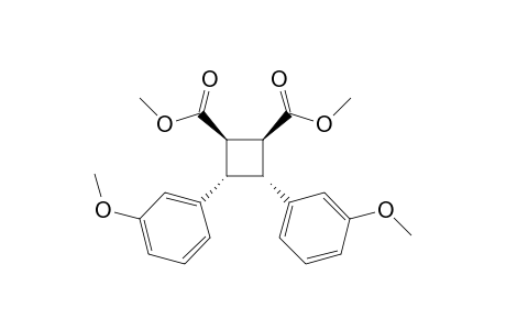 (1R,2S,3R,4S)-3,4-bis(3-methoxyphenyl)cyclobutane-1,2-dicarboxylic acid dimethyl ester