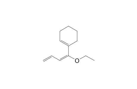 1-[(1E)-1-ethoxybuta-1,3-dienyl]cyclohexene