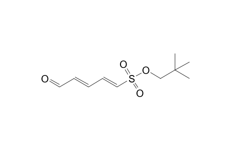 (1E,3E)-5-Oxo-penta-1,3-diene-1-sulfonic acid 2,2-dimethyl-propyl ester