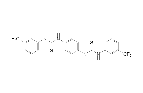1,1'-p-PHENYLENEBIS[2-THIO-3-(alpha,alpha,alpha-TRIFLUORO-m-TOLYL)UREA]