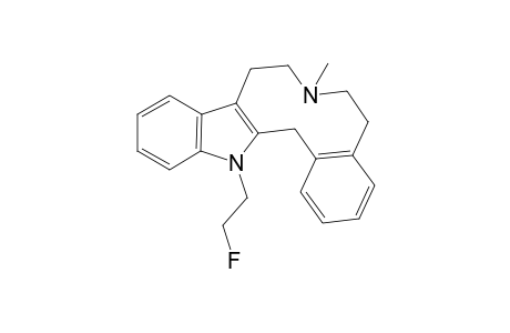 14-(2-Fluoroethyl)-7-methyl-6,7,8,9,14,15-hexahydro-5Hindolo[3,2-f][3]benzazecine