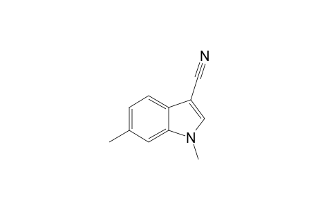 1,6-Dimethyl-1H-indole-3-carbonitrile