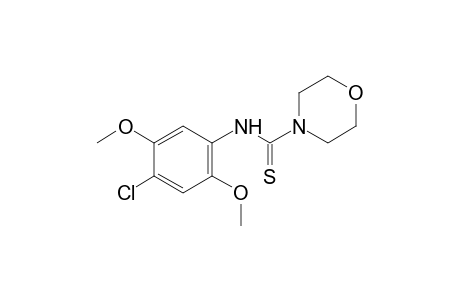 4'-chloro-2',5'-dimethoxythio-4-morpholinecarboxanilide