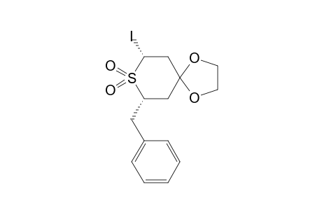 CIS-7-BENZYL-9-IODO-1,4-DIOXA-8-THIASPIRO-[4.5]-DECANE-8,8-DIOXIDE