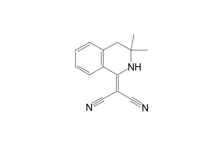 2-(3,3-dimethyl-2,4-dihydroisoquinolin-1-ylidene)malononitrile
