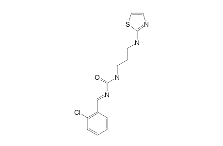 N-[3-(2-CHLOROBENZYLIDEN-CARBAMYL)-PROPYL]-2-AMINOTHIAZOLE