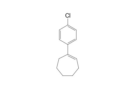 1-(4-Chlorophenyl)cycloheptene