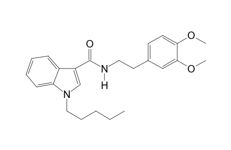 N-[2-(3,4-Dimethoxyphenyl)ethyl]-1-pentyl-1H-indole-3-carboxamide