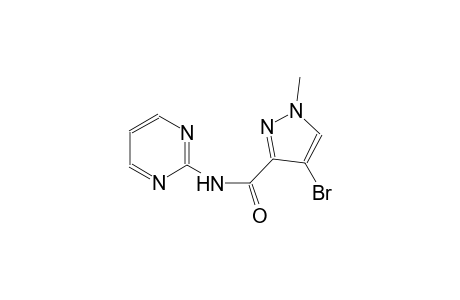 4-bromo-1-methyl-N-(2-pyrimidinyl)-1H-pyrazole-3-carboxamide