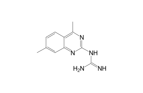 2-(4,7-dimethyl-2-quinazolinyl)guanidine