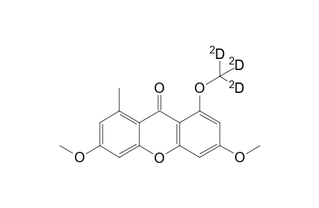 1-O-methyl-(D3)-lichexanthone