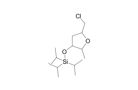 (2RS,4SR,5RS)-2-Chloromethyl-5-methyl-4-(triisopropylsilyloxy)tetrahydrofuran
