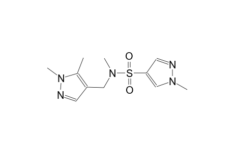1H-pyrazole-4-sulfonamide, N-[(1,5-dimethyl-1H-pyrazol-4-yl)methyl]-N,1-dimethyl-