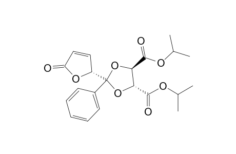 (4R,5R)-2-[(2R)-5-keto-2H-furan-2-yl]-2-phenyl-1,3-dioxolane-4,5-dicarboxylic acid diisopropyl ester