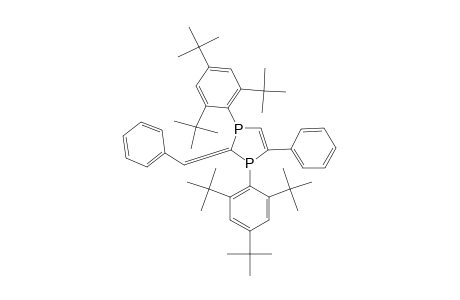 2-(benzylidene)-4-phenyl-1,3-bis(2,4,6-tritert-butylphenyl)-1,3-diphosphole