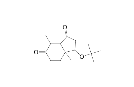 1,5-Dimethyl-9-t-butoxybicyclo[4.3.0]non-5-en-4,7-dione