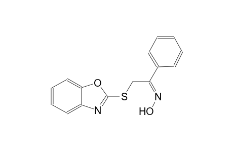 2-(Benzooxazol-2-ylsulfanyl)-1-phenyl-ethanone oxime