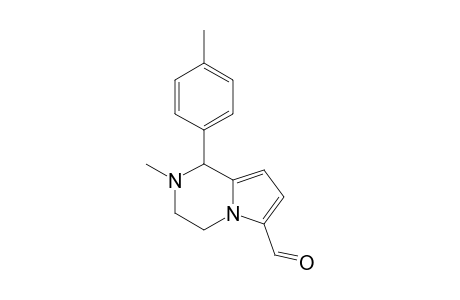 Methyl-1-(4-methylphenyl)-1,2,3,4-tetrahydropyrrolo[1,2-a]pyrazine-6-carbaldehyde