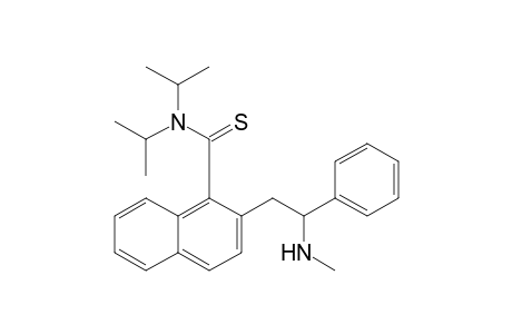 2-[2-(methylamino)-2-phenyl-ethyl]-N,N-di(propan-2-yl)naphthalene-1-carbothioamide