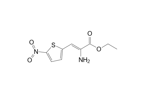 Ethyl 2-amino-3-(5-nitro-2-thienyl)-2-propenoate