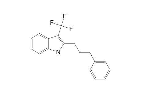3-(TRIFLUOROMETHYL)-2-(3-PHENYLPROPYL)-INDOLE