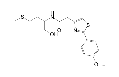 4-thiazoleacetamide, N-[(1S)-1-(hydroxymethyl)-3-(methylthio)propyl]-2-(4-methoxyphenyl)-
