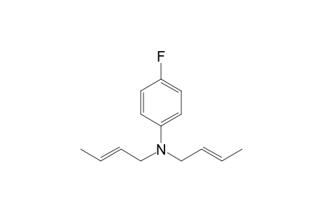 bis[(E)-but-2-enyl]-(4-fluorophenyl)amine