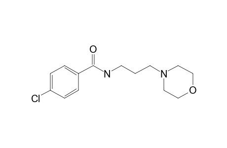 4-Chloro-N-(3-morpholin-4-ylpropyl)benzamide